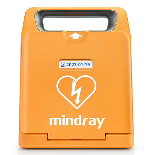 Defibrillatoren kaufen – Mindray BeneHeart C1A geschlossen mit Statusanzeige